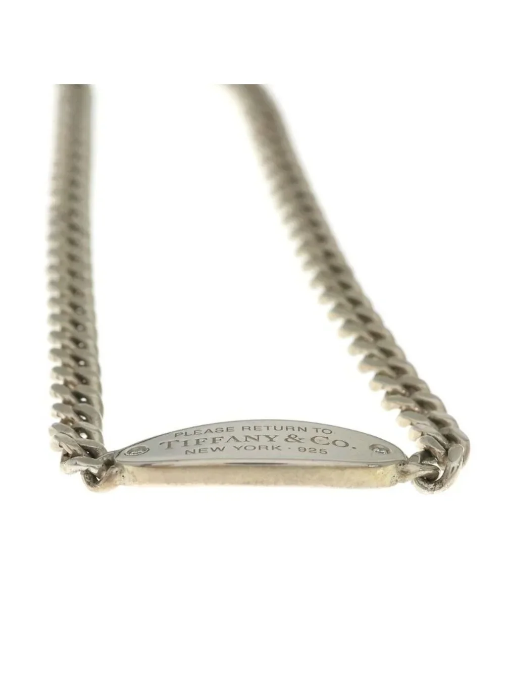 Tiffany & Co Oval Bracelet Silver